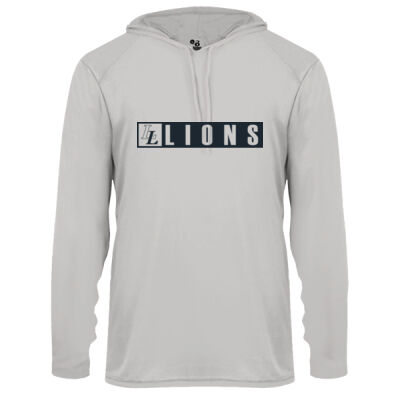 LL Lions  - B-Core Hooded Long Sleeve T-Shirt Thumbnail