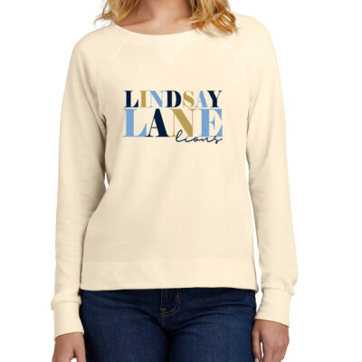 Colorfull Lindsay Lane  - Women's Featherweight French Terry Long Sleeve Crewneck Thumbnail