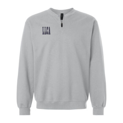 EMB Block LLCA - Softstyle® Midweight 1/4 Zip Sweatshirt Thumbnail