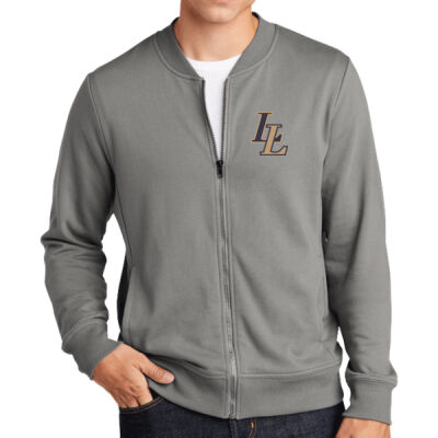 LL EMB - Lightweight French Terry Bomber Thumbnail